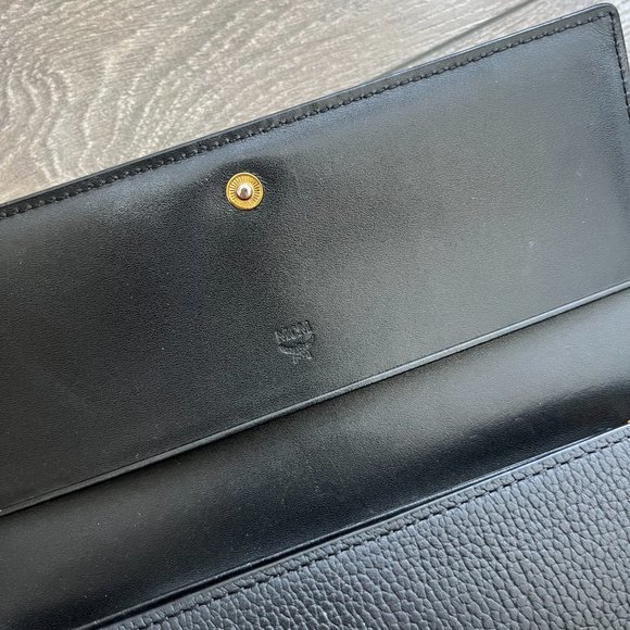 MCM Black Leather Wallet - Picture 6 of 11